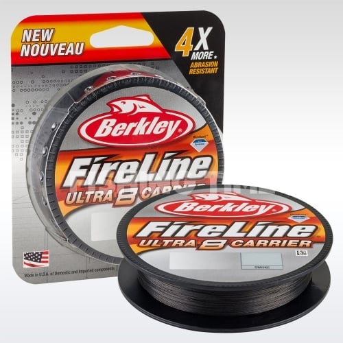 Berkley Fireline Ultra 8 Smoke 300m fonott zsinór