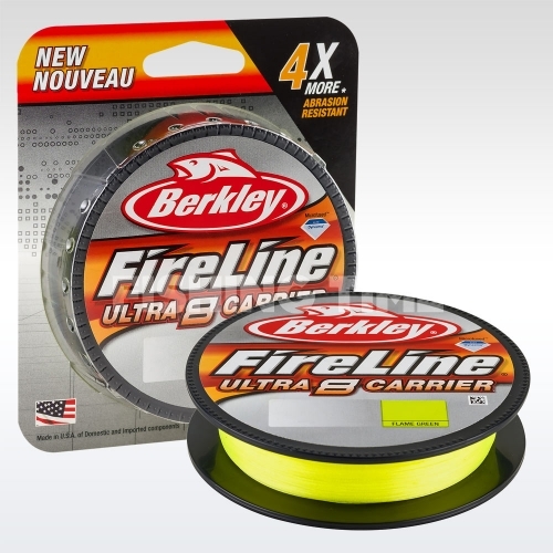 Berkley Fireline Ultra 8 Fluo Green 300m fonott zsinór
