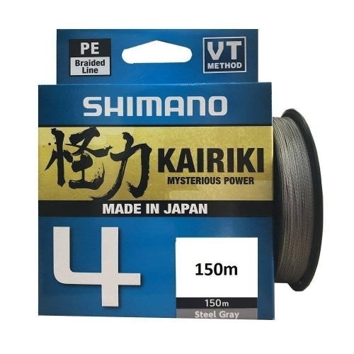 Shimano Kairiki 4 Steel Gray fonott zsinór 300m