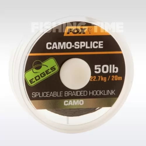 Camo-Splice 65lb fűzhető fonott horogelőke