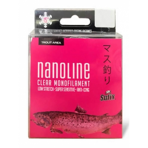 Sufix Nanoline monofil zsinór (víztiszta)