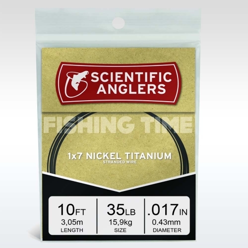 Scientific Anglers 35lb - 1X7 Nickel Titanium Wire - 15Ft