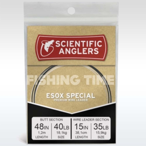 Scientific Anglers Esox Special 48’’40 lb Fluoro w/15’’35 lb NiTi Wire