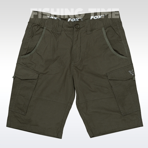 Fox Green & Silver Combat Shorts - rövidnadrág